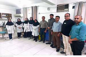 گرامیداشت روز علوم آزمایشگاهی در آزمایشگاه مرکز بهداشت شهرستان زرین دشت با تجلیل از کارکنان آزمایشگاه